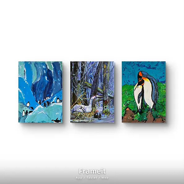 Ewa Mościszko - Komposition Winterfreunde