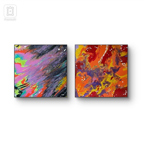 Ewa Mościszko - Abstract composition entitled Arizona