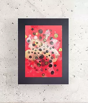 Anna Skowronek - Kompozycja abstrakcyjna - grafika