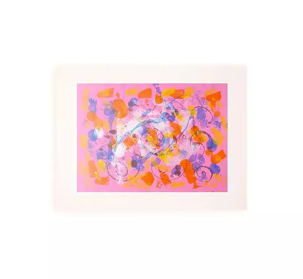 Anna Skowronek - Kompozycja abstrakcyjna - grafika