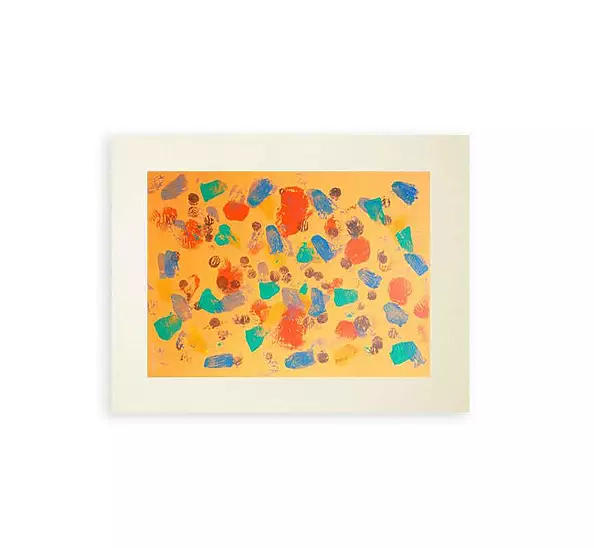 Anna Skowronek - Kompozycja abstrakcyjna - grafika