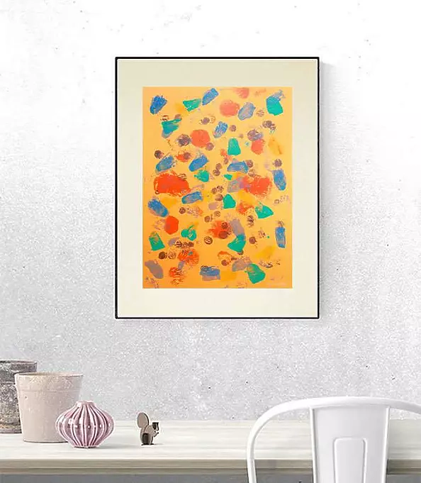 Anna Skowronek - Kompozycja abstrakcyjna - grafika