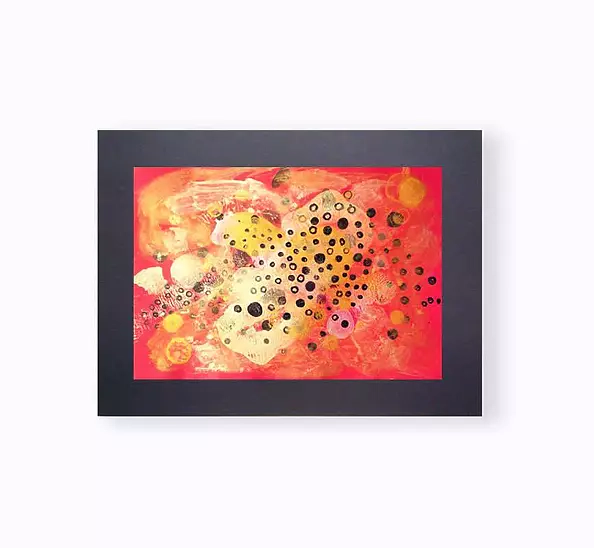 Anna Skowronek - Kompozycja abstrakcyjna - grafika