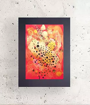 Anna Skowronek - Kompozycja abstrakcyjna - grafika