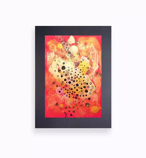 Anna Skowronek - Kompozycja abstrakcyjna - grafika