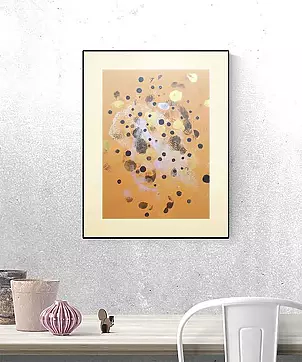 Anna Skowronek - Kompozycja abstrakcyjna - grafika