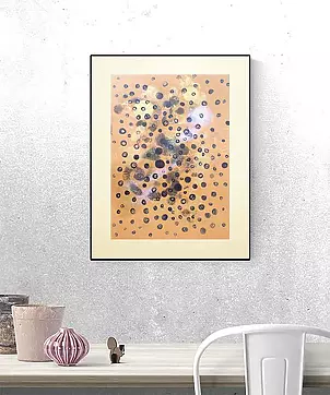 Anna Skowronek - Kompozycja abstrakcyjna - grafika