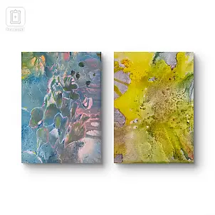 Ewa Mościszko - Kompozycja akwarela Wiosna 