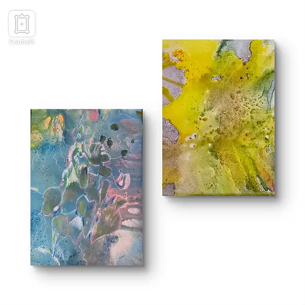 Ewa Mościszko - Watercolor composition Spring