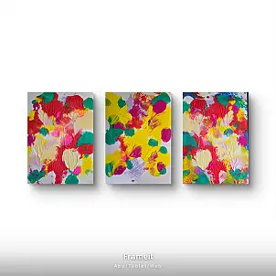 Ewa Mościszko, Watercolor composition, Watercolors - paper, 20 x 30