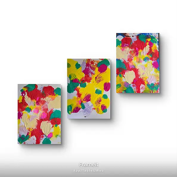 Ewa Mościszko, Watercolor composition, Watercolors - paper, 20 x 30