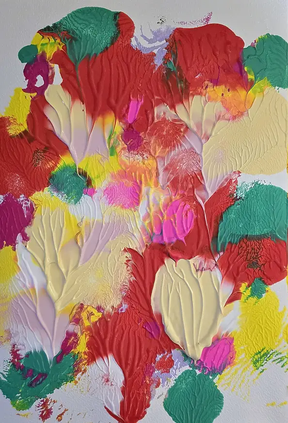 Ewa Mościszko, Watercolor composition, Watercolors - paper, 20 x 30