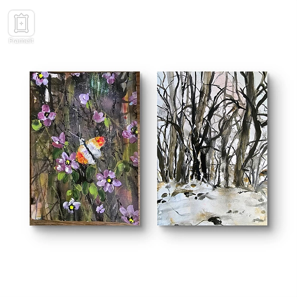 Ewa Mościszko - Watercolor composition