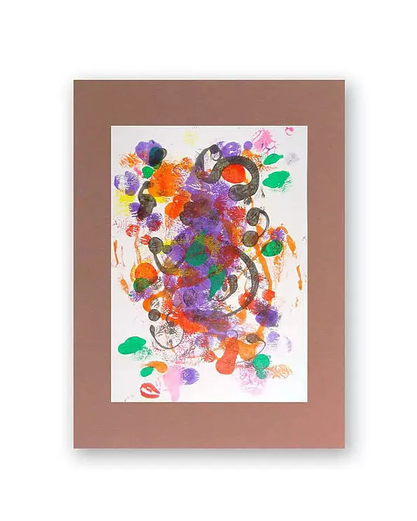 Anna Skowronek - Colorful composition - abstract graphics