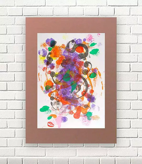 Anna Skowronek - Colorful composition - abstract graphics