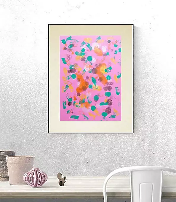 Anna Skowronek - Colorful composition - abstract graphics