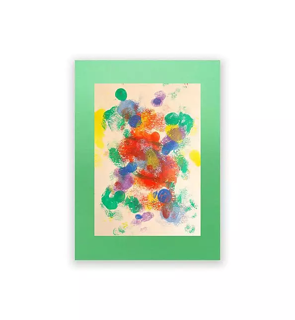 Anna Skowronek - Kompozycja barwna - grafika