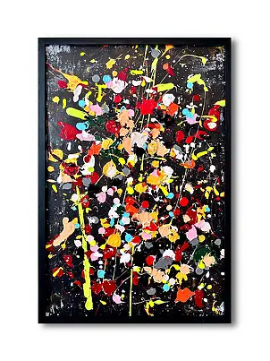 Łukasz Stokowski, Composition, Acrylic painting, Oil painting - , 80 x 122