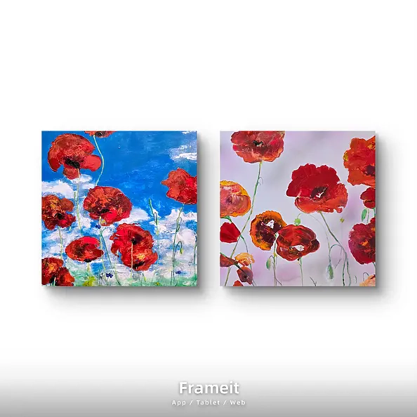 Ewa Mościszko - Field poppies composition