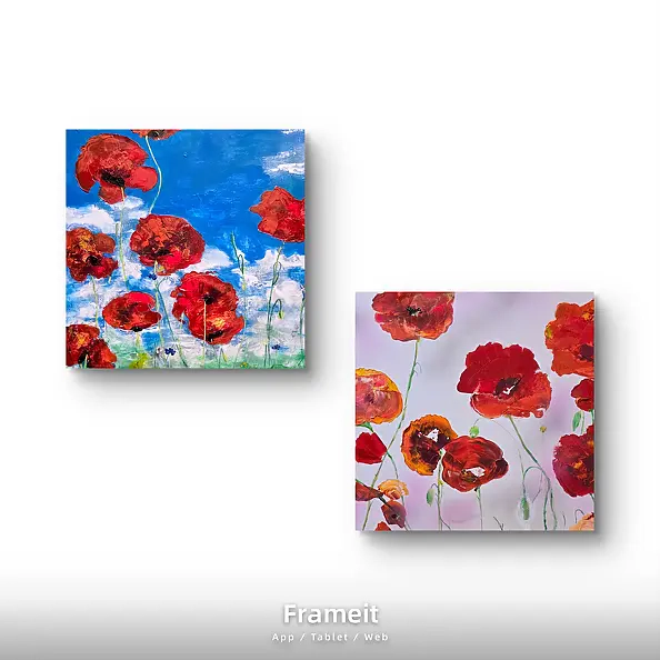 Ewa Mościszko - Field poppies composition