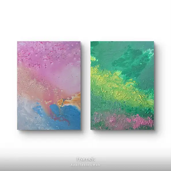 Ewa Mościszko - Composition on canvas