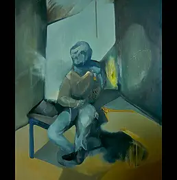 Piotr Mosur,  композиция, Масляная картина, Акрилова картина - плита, 60 x 80