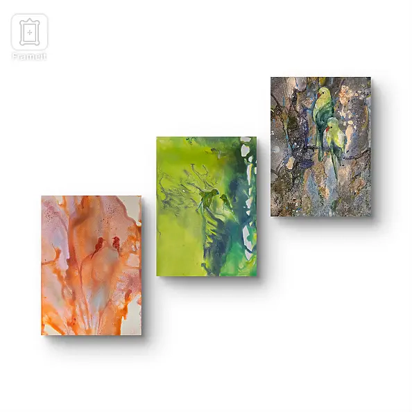 Ewa Mościszko - Kompozycja prac akwarela pt Nasze Randez-Vous 