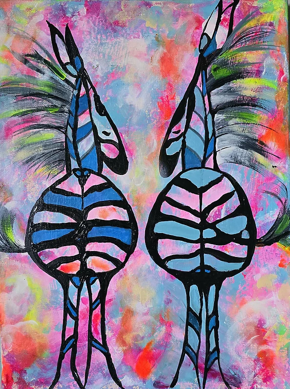 Ewa Mościszko - Composition of works entitled Colors of Love