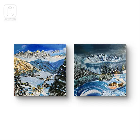 Krystyna Mościszko - Composition of works entitled Alps