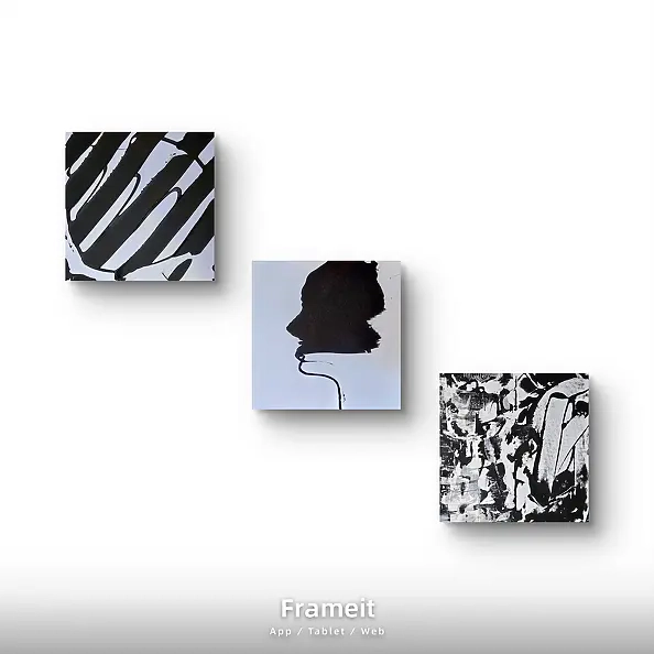 Ewa Mościszko - Komposition mit dem Titel SCHWARZ & WEISS