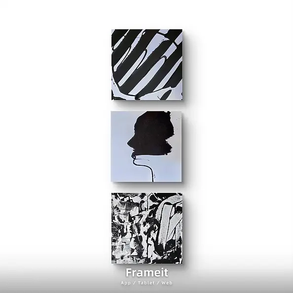 Ewa Mościszko - Komposition mit dem Titel SCHWARZ & WEISS