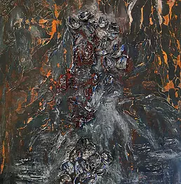 Iwona Wolińska - The composition of silver-gray