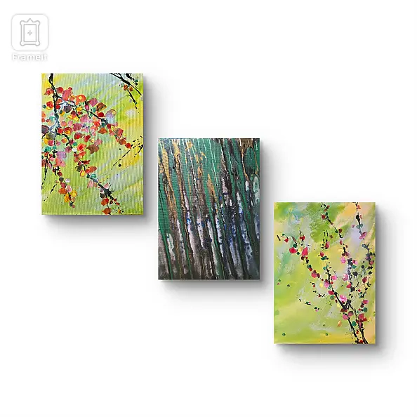 Ewa Mościszko - Spring composition on canvas