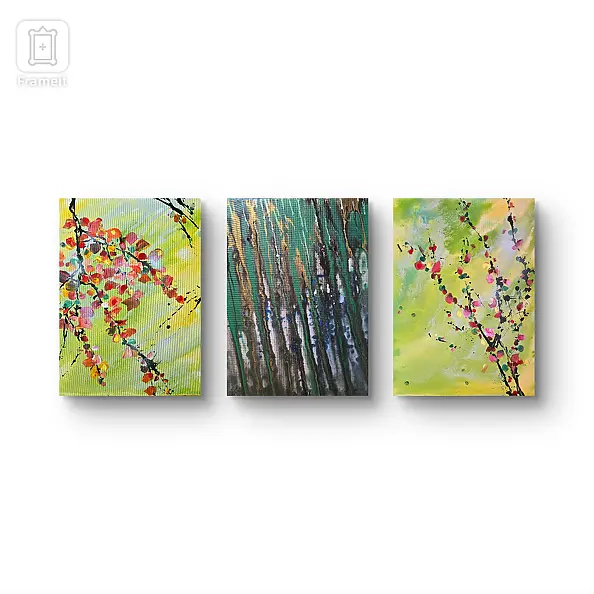 Ewa Mościszko - Spring composition on canvas