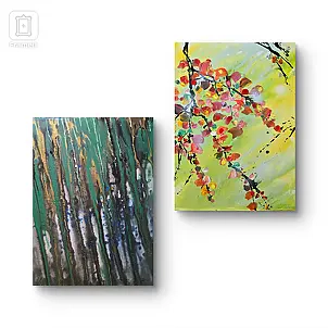 Ewa Mościszko - Spring composition on canvas