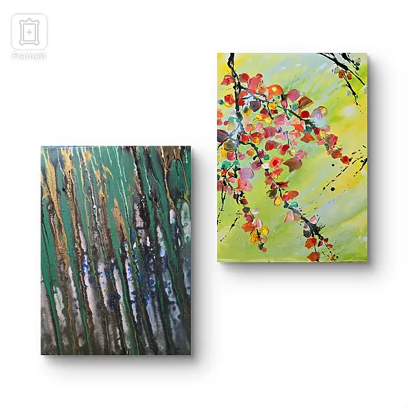 Ewa Mościszko - Spring composition on canvas