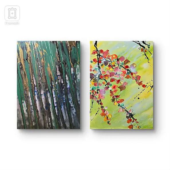 Ewa Mościszko - Spring composition on canvas