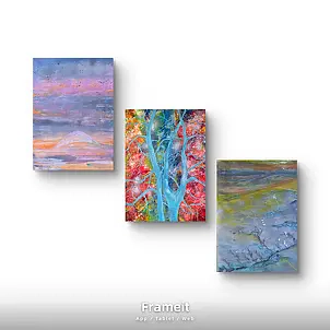 Ewa Mościszko - Spring composition on canvas