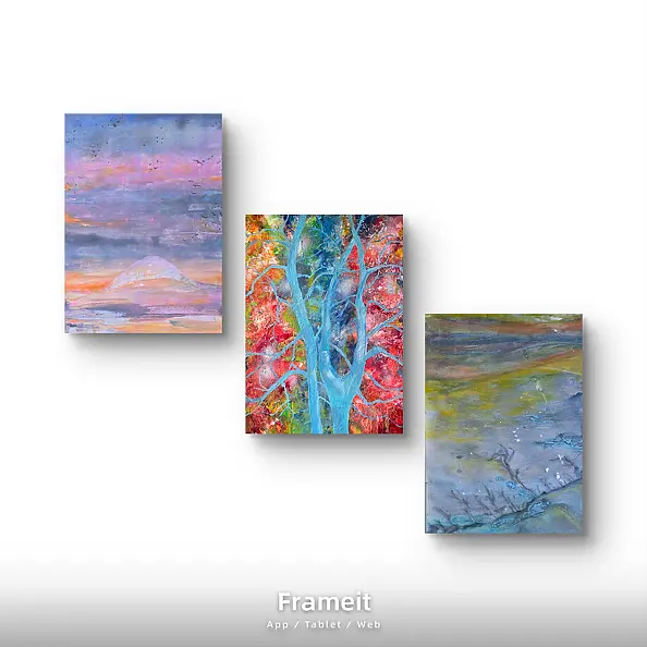 Ewa Mościszko - Весенняя композиция на холсте