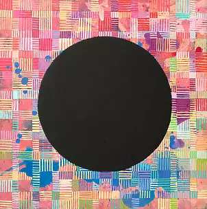   - Composition with a black wheel