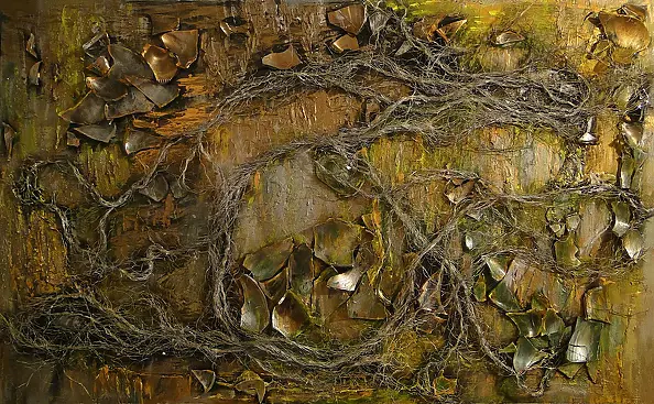 Iwona Wolińska - Composition with cord