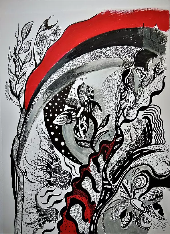 Alicja Wysocka - Flower composition