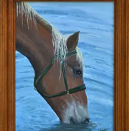 Janina Wojdat - horse 1