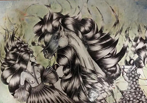 Anna Zarzycka - Horse and women