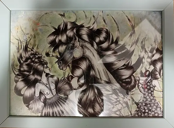 Anna Zarzycka - Horse and women