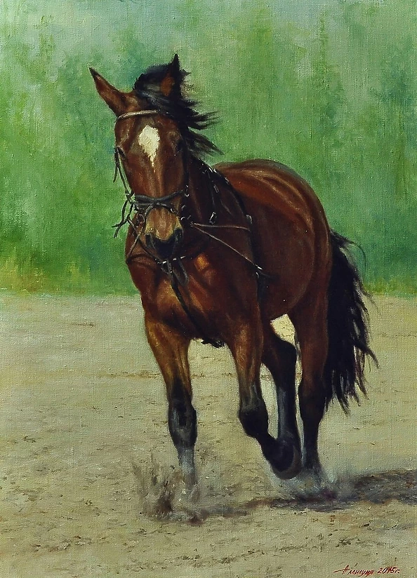 Светлана Бердник - Koń