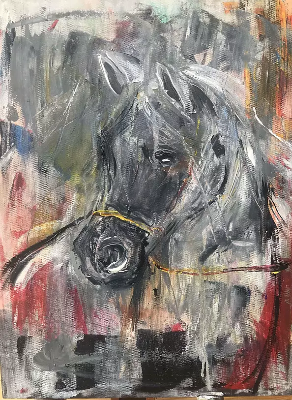 Adrianna Rowecka - Koń impresja