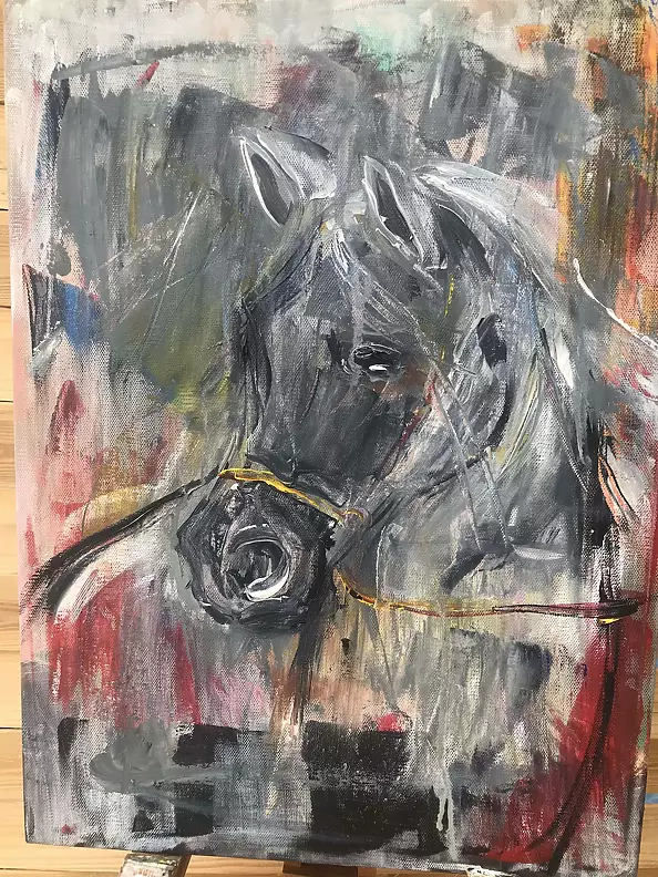 Adrianna Rowecka - Koń impresja