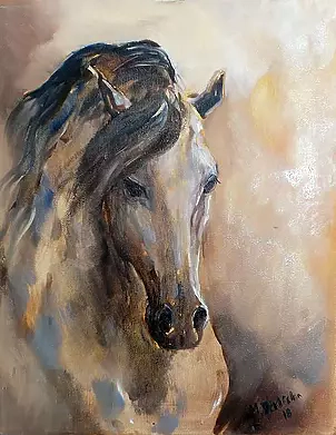 Michalina Derlicka - Pferd