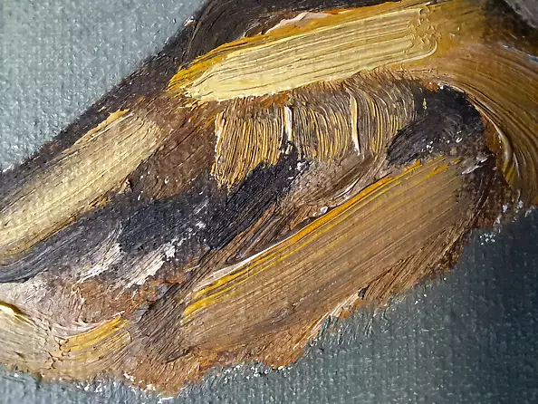 Amelia Augustyn - Koń na zielonym tle 